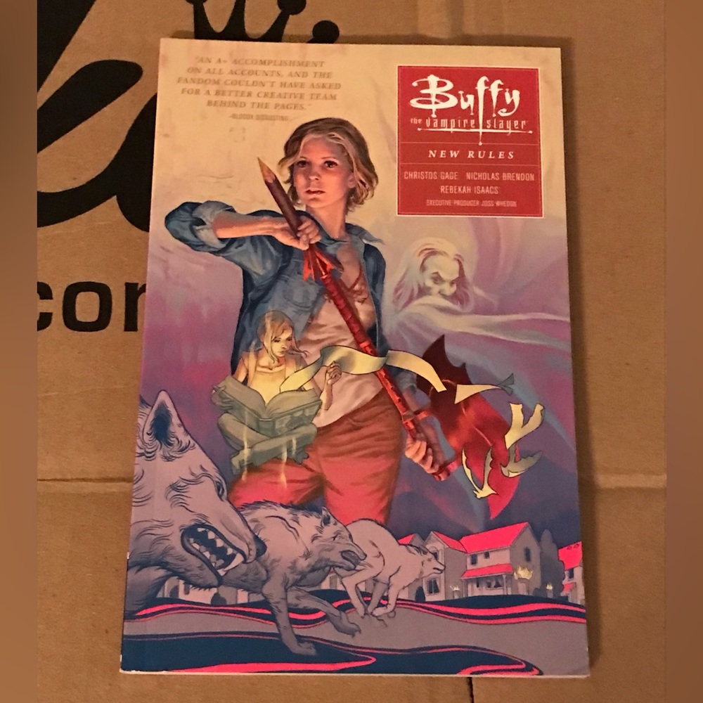Buffy the Vampire Slayer Season 10 volume 10 New Rules graphic novel comic